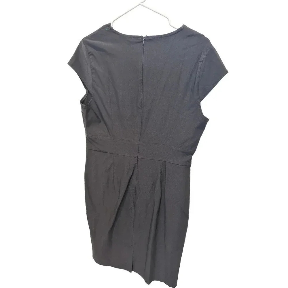 NWT Grace Karin Women's Black Short Sleeve Babydoll Mini Dress Size Large - Picture 4 of 6